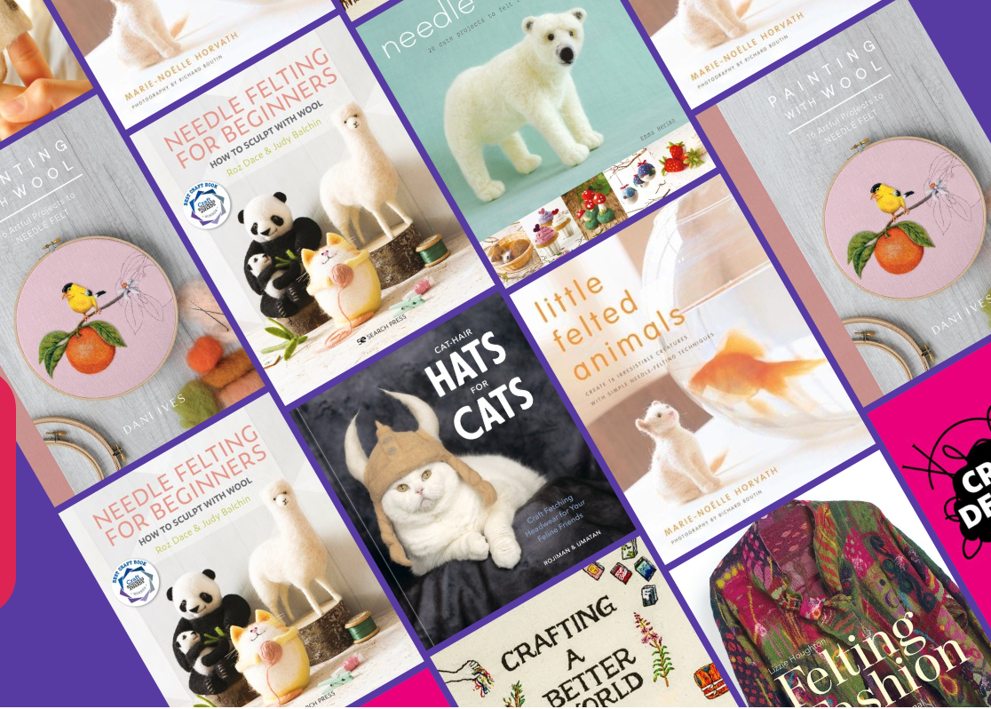 Needle Felting Books: The Best Books for Needle Felters (From Beginner to Advanced)