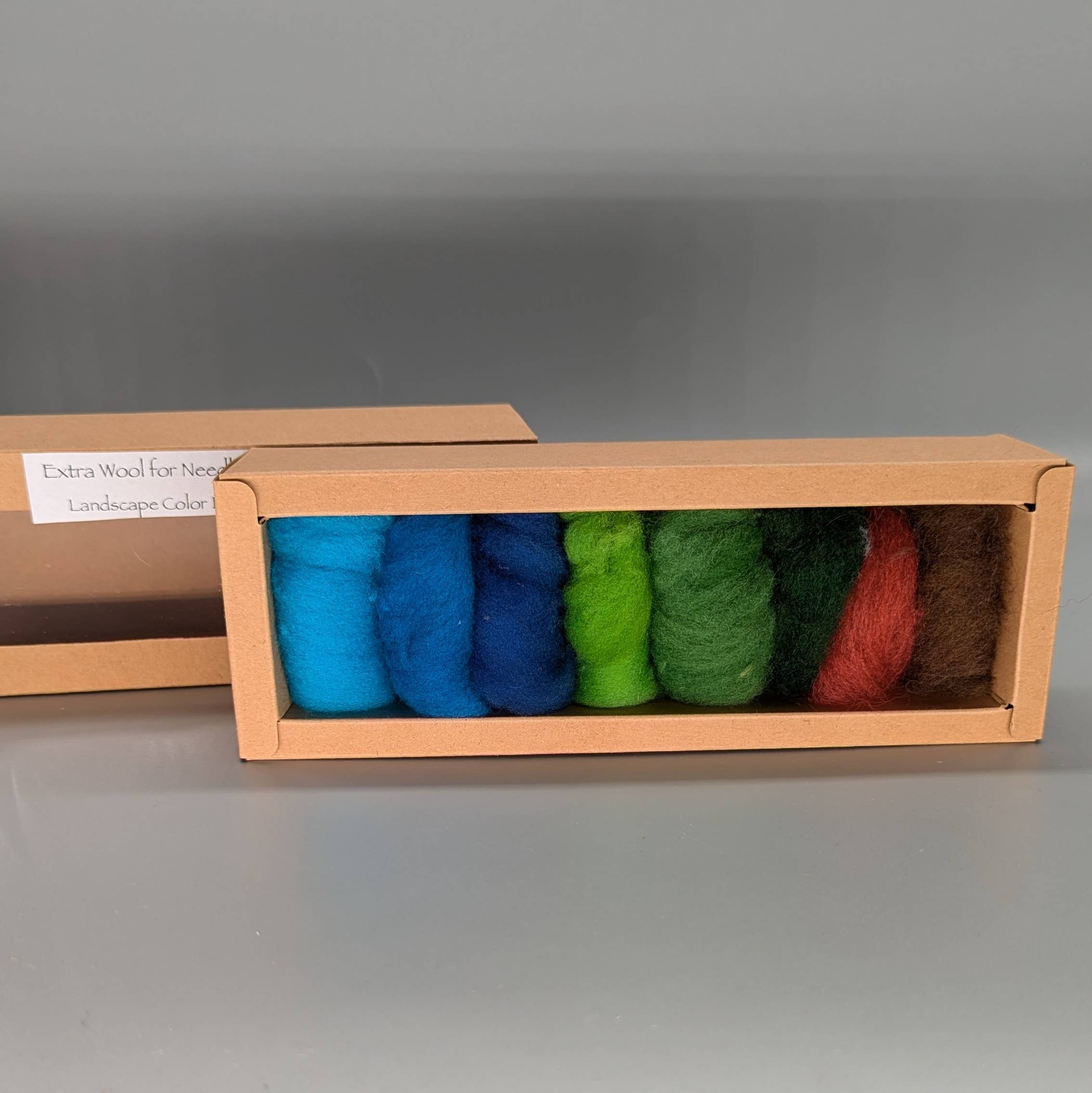 Medium Size - Extra Wool Color Box- Three Color Options