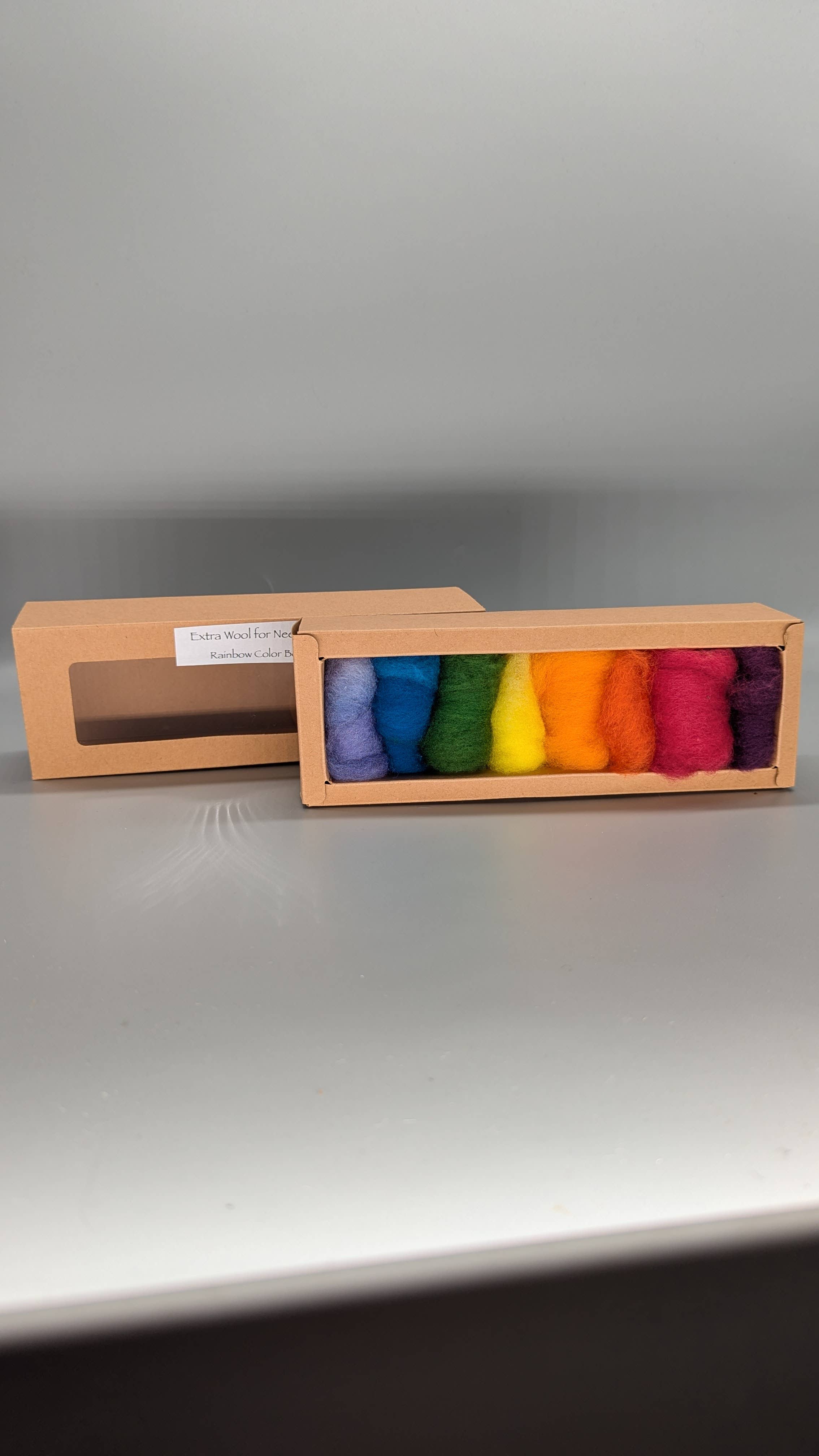 Medium Size - Extra Wool Color Box- Three Color Options