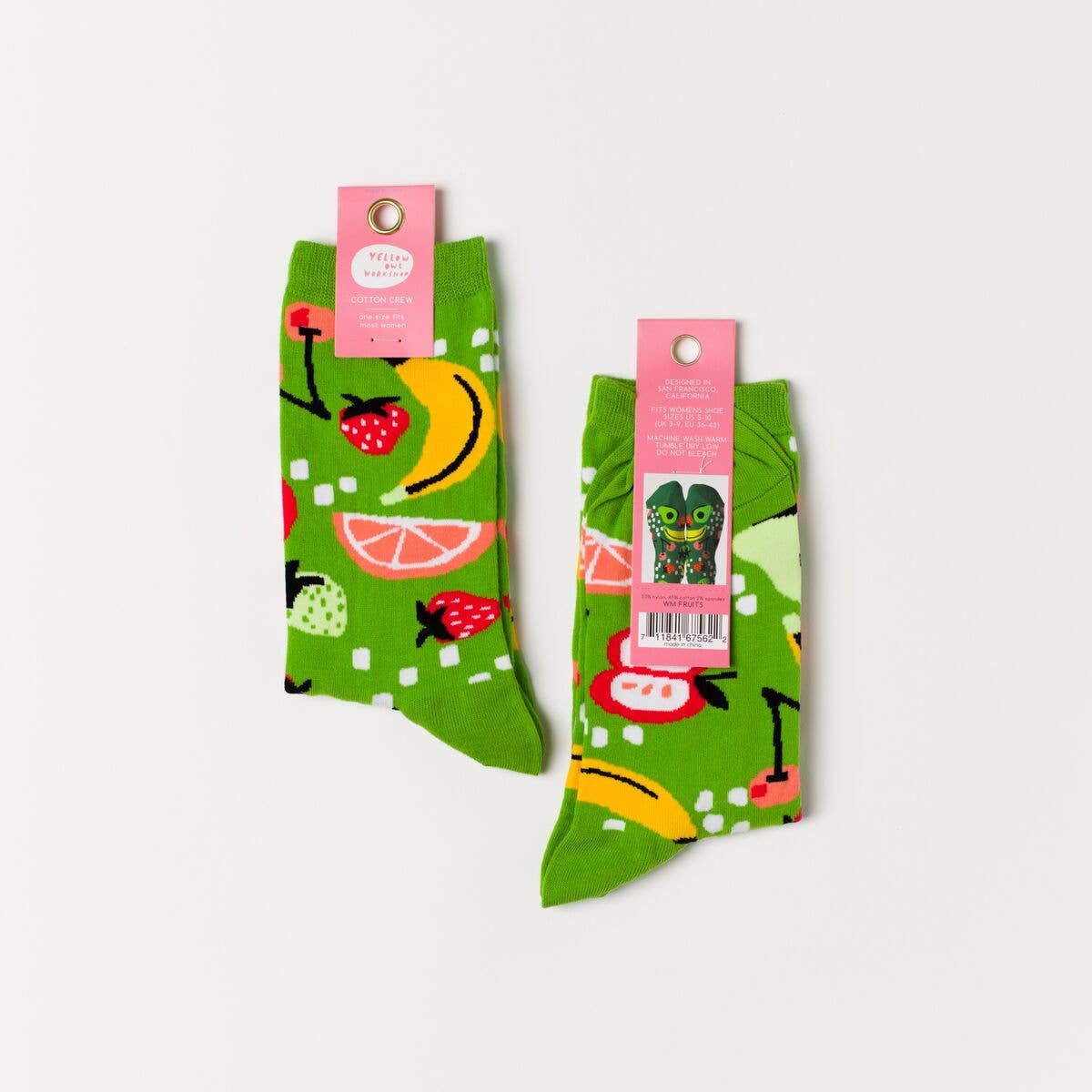 Fruits - Small Crew Socks - Food Themed Accessories