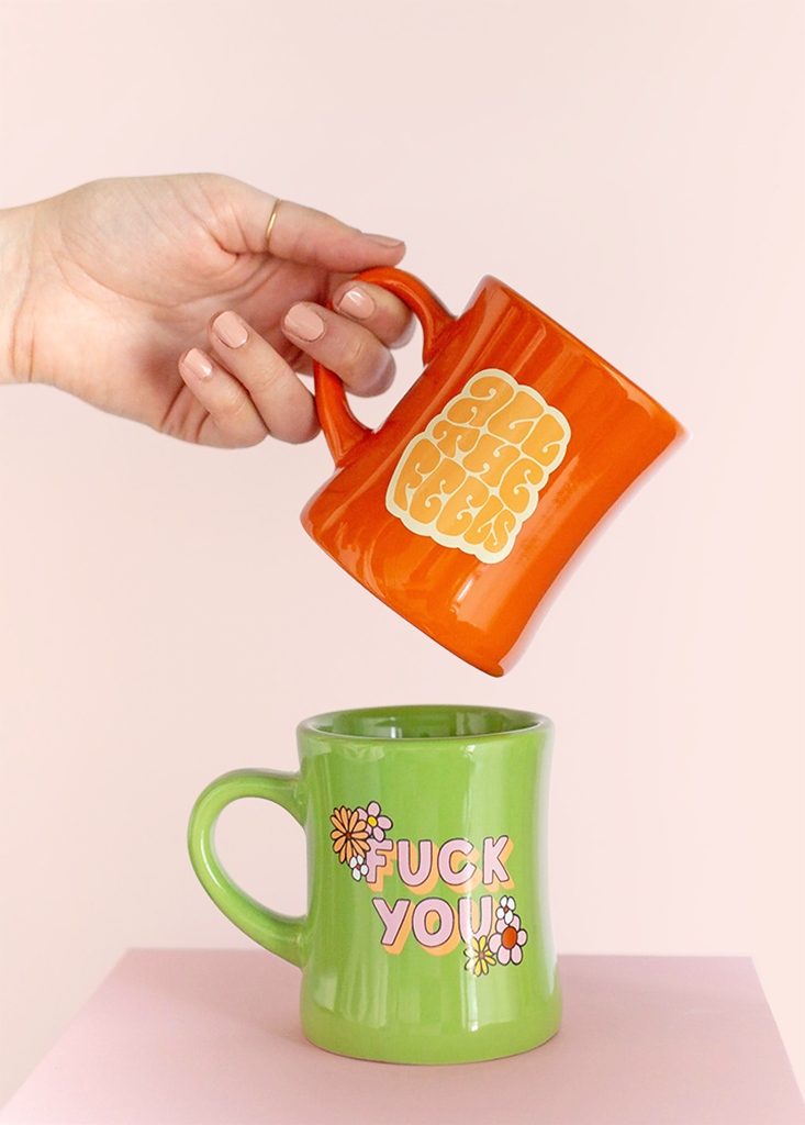 All The Feels Diner Mug