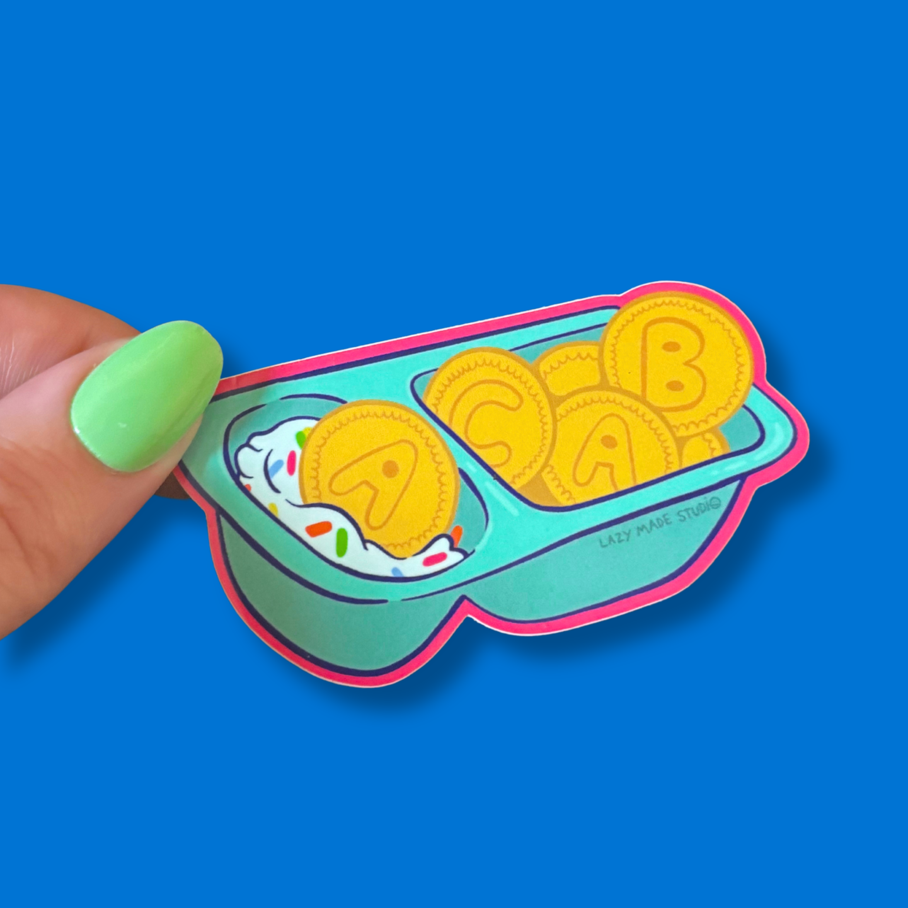 Acab Nostalgia Cookie Waterproof Sticker