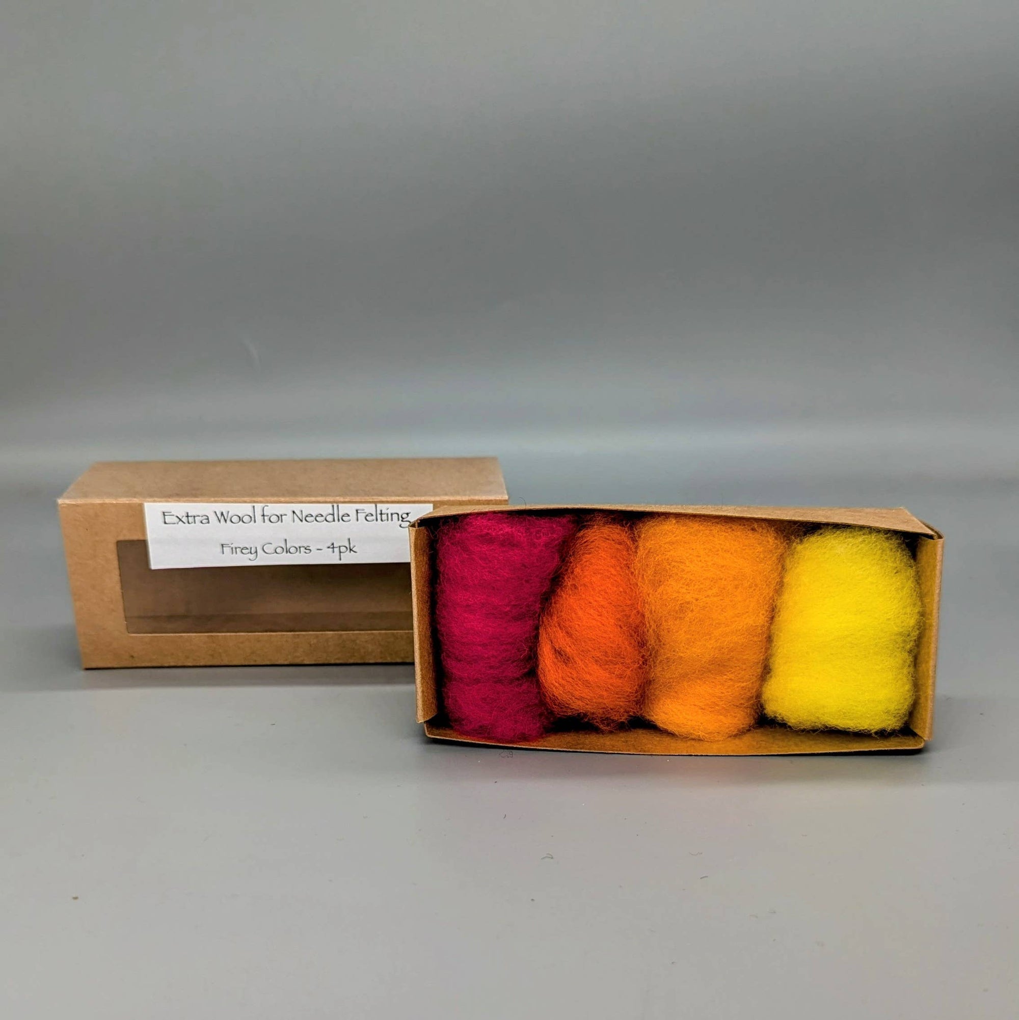Small Size - Extra Wool Color Box- Five Color Options