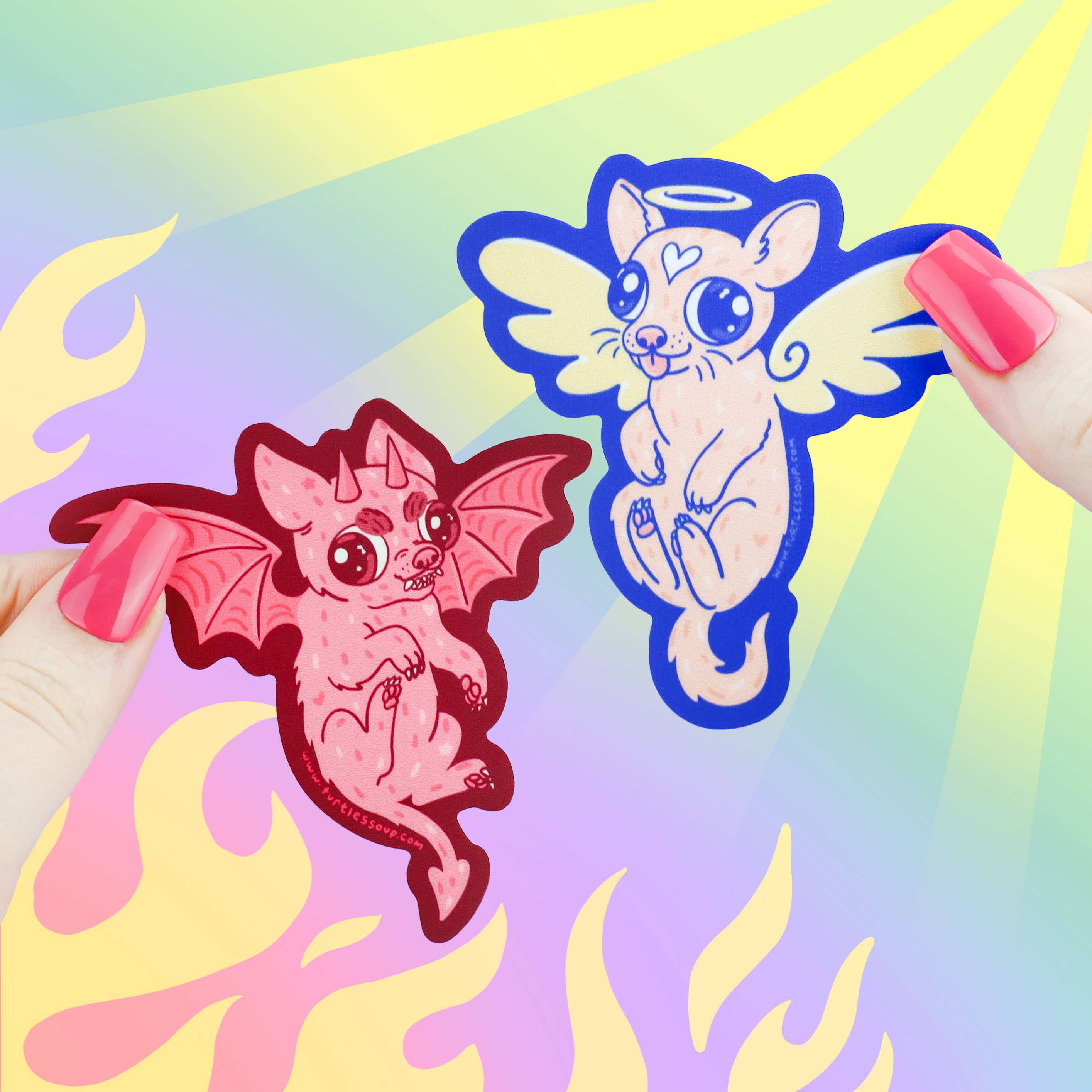 Devil Chihuahua Puppy Sticker