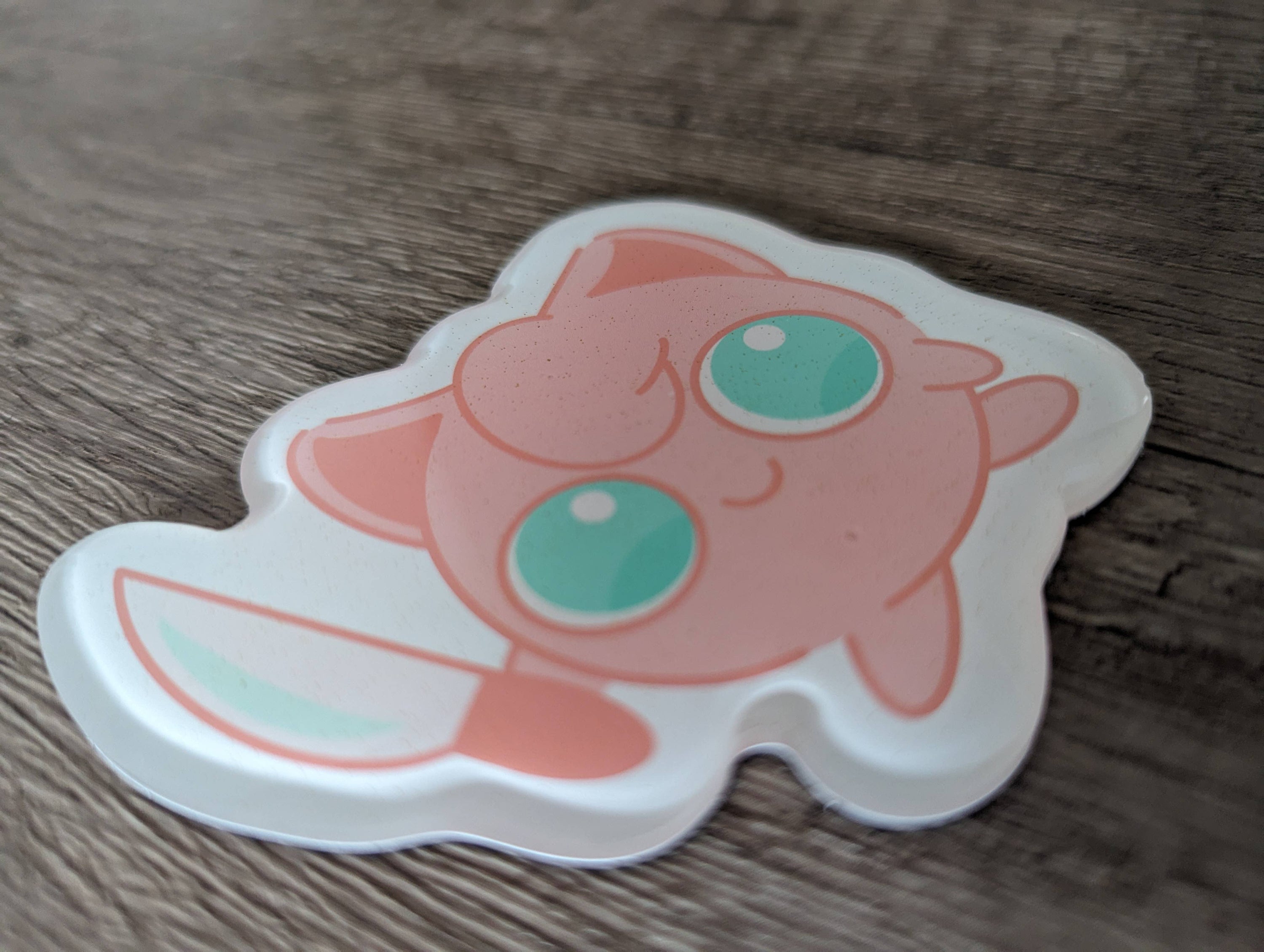 Jigglypuff Magnet - Cute Sparkly pokémon
