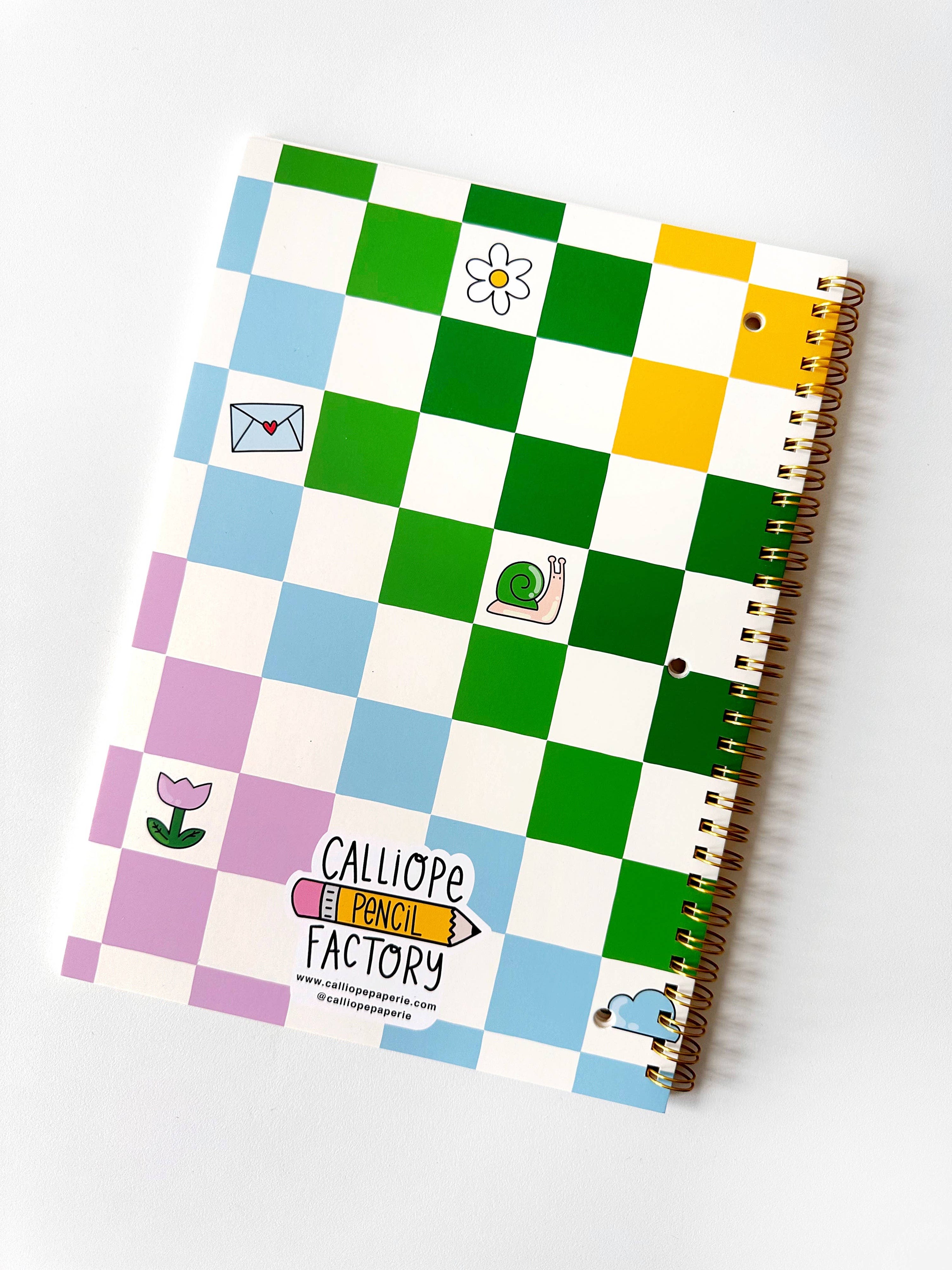 XL Sticker Book - Hello Rainbow Check