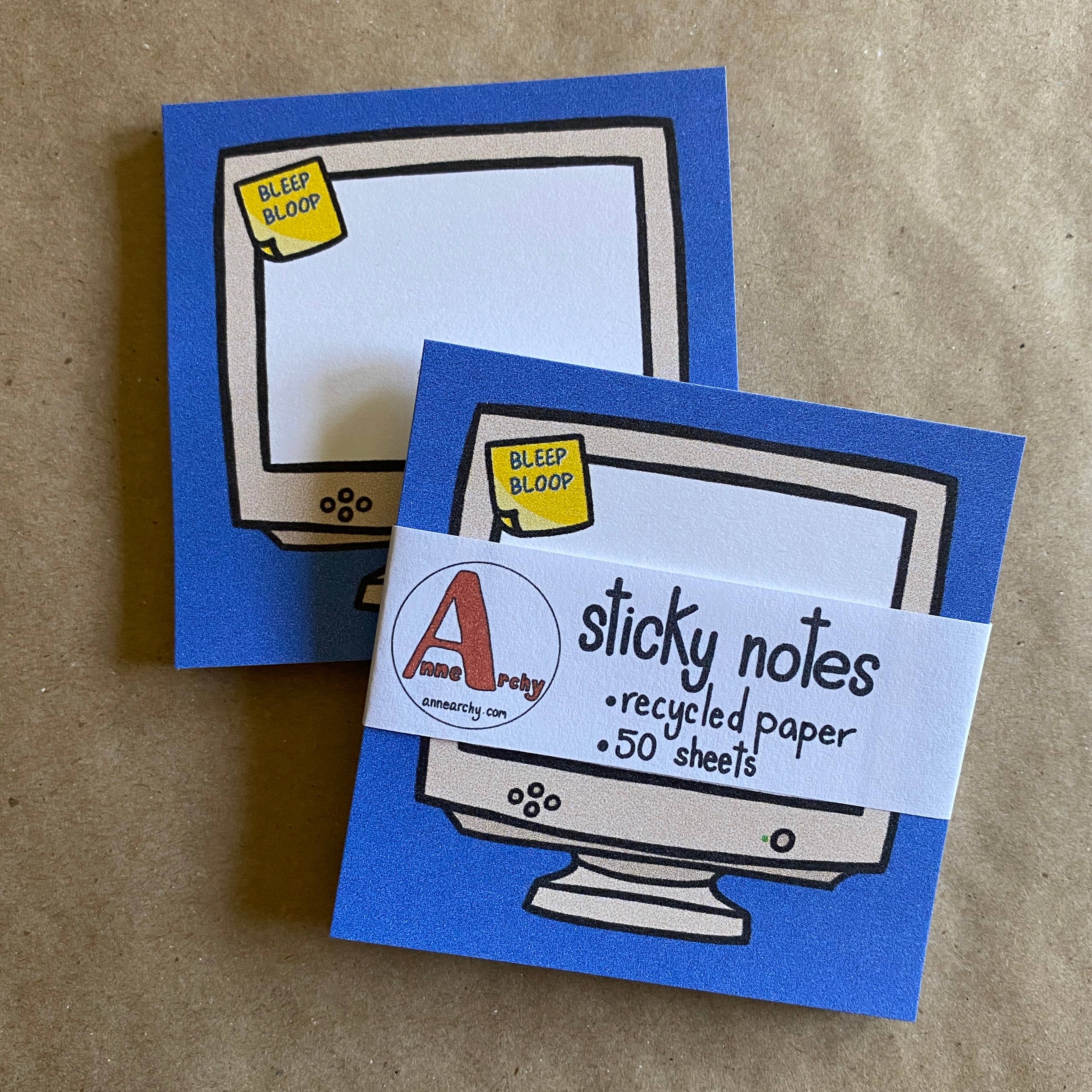 Bleep Bloop PC Sticky Notes