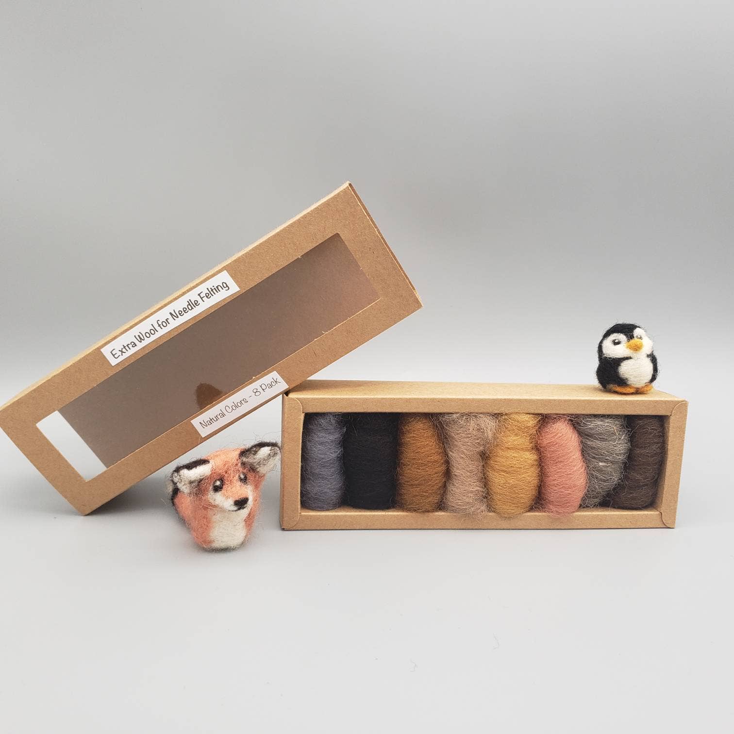 Medium Size - Extra Wool Color Box- Three Color Options