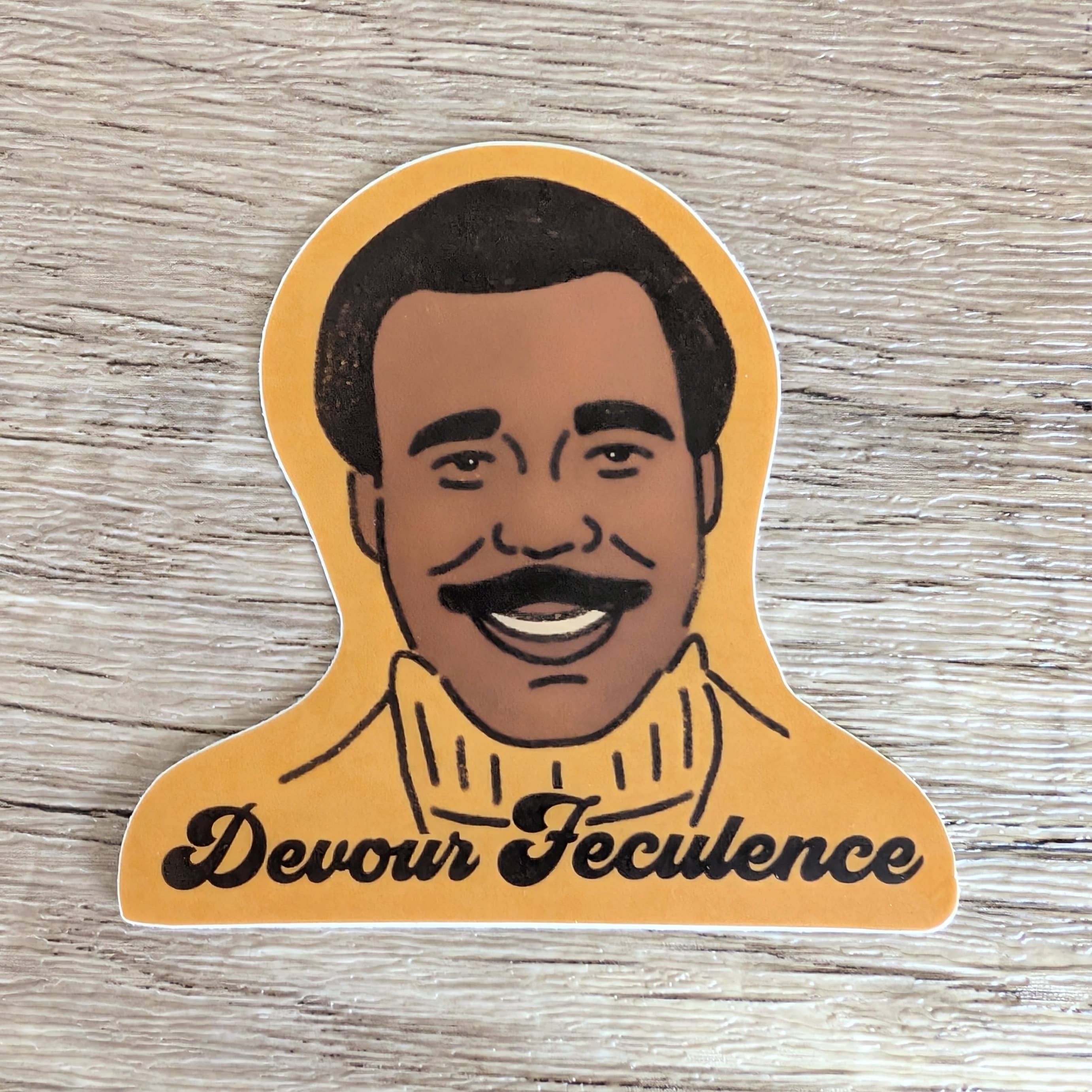 Devour Feculence - Milchik Severance Vinyl Sticker