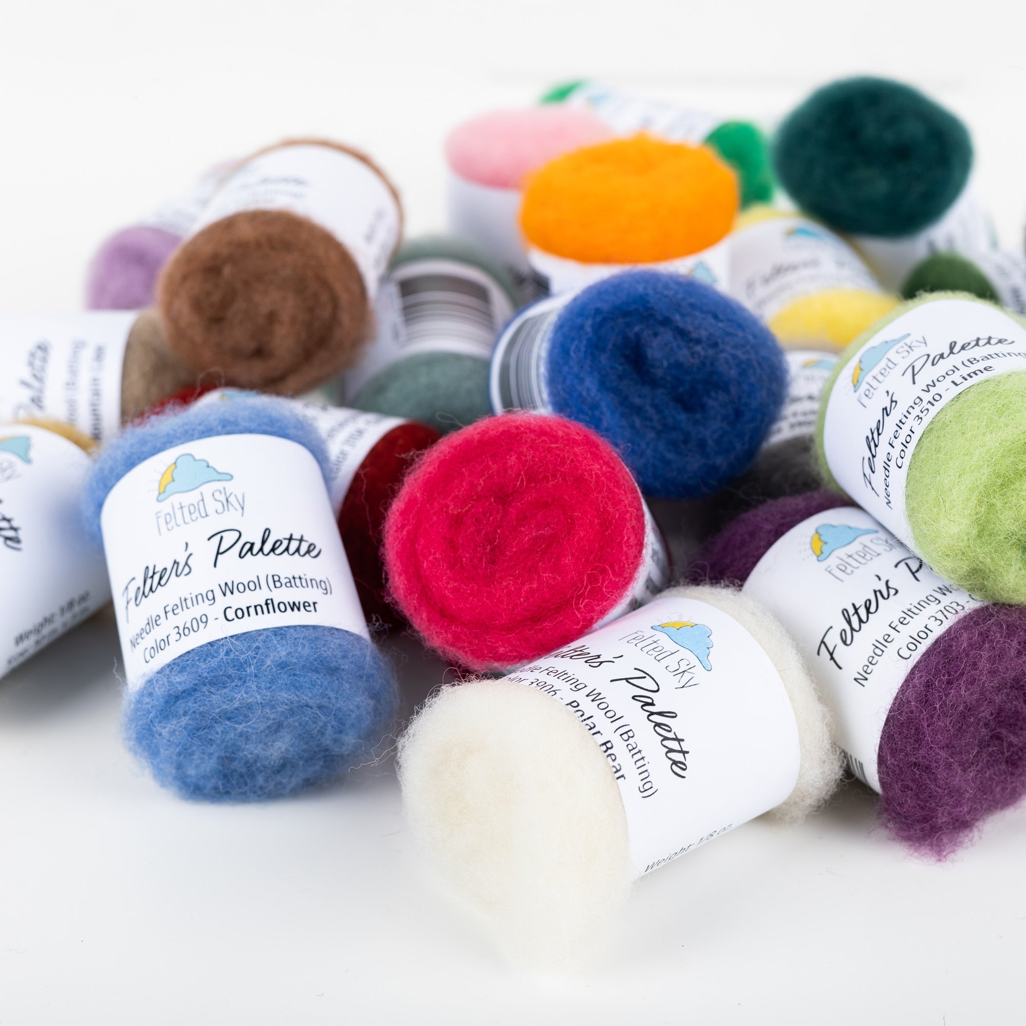 Felter’s Palette - Needle Felting Wool