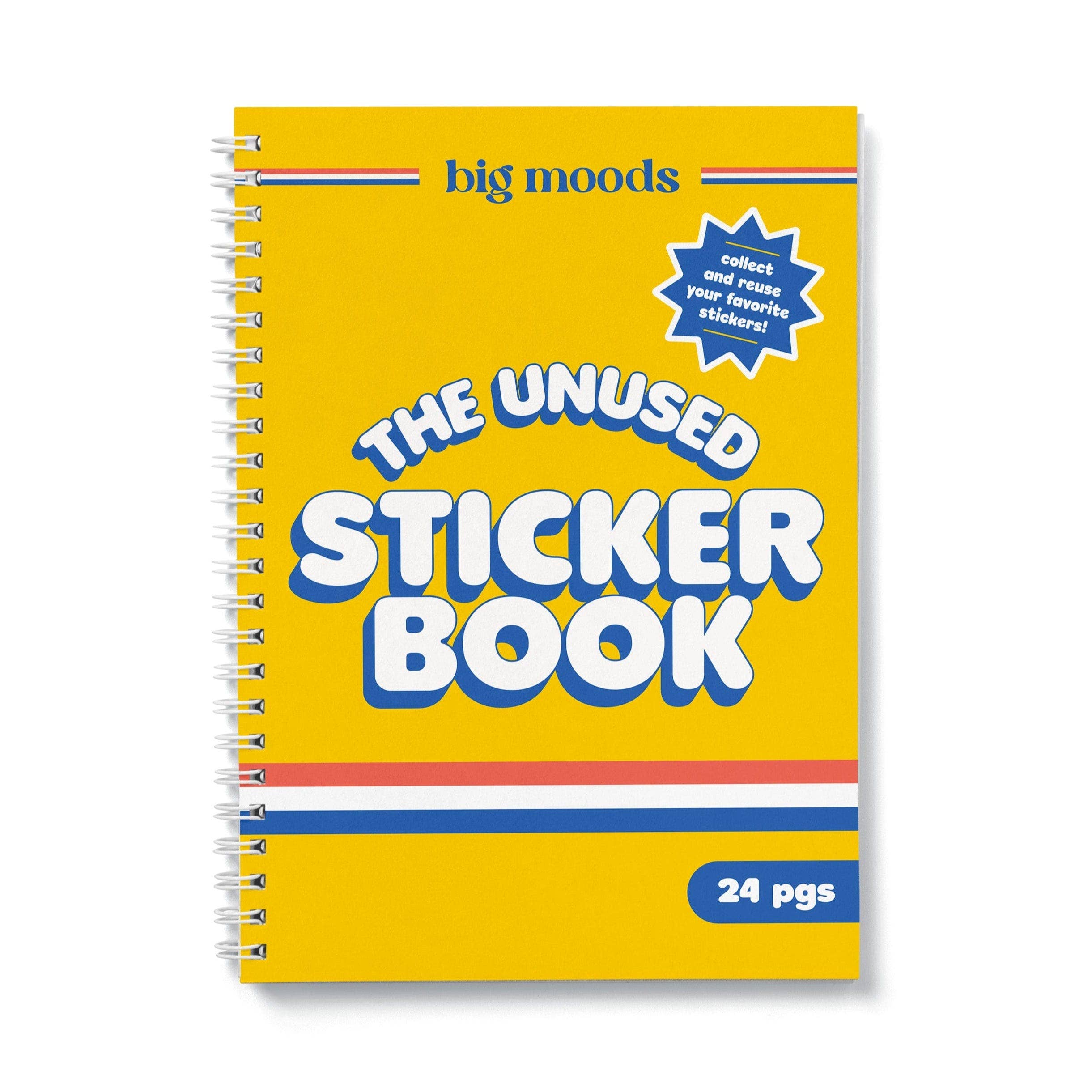 The Unused Sticker Book - Yellow