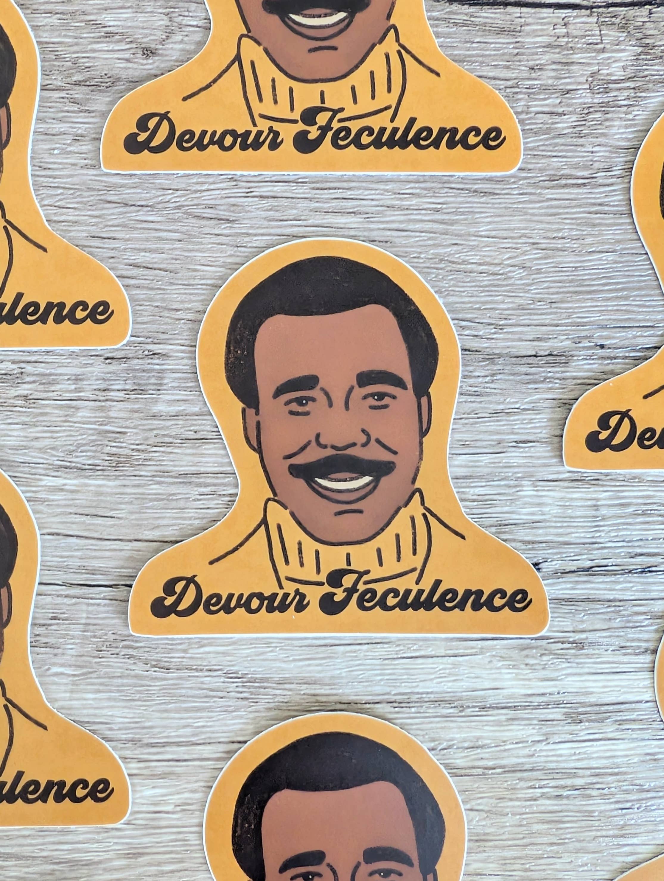 Devour Feculence - Milchik Severance Vinyl Sticker