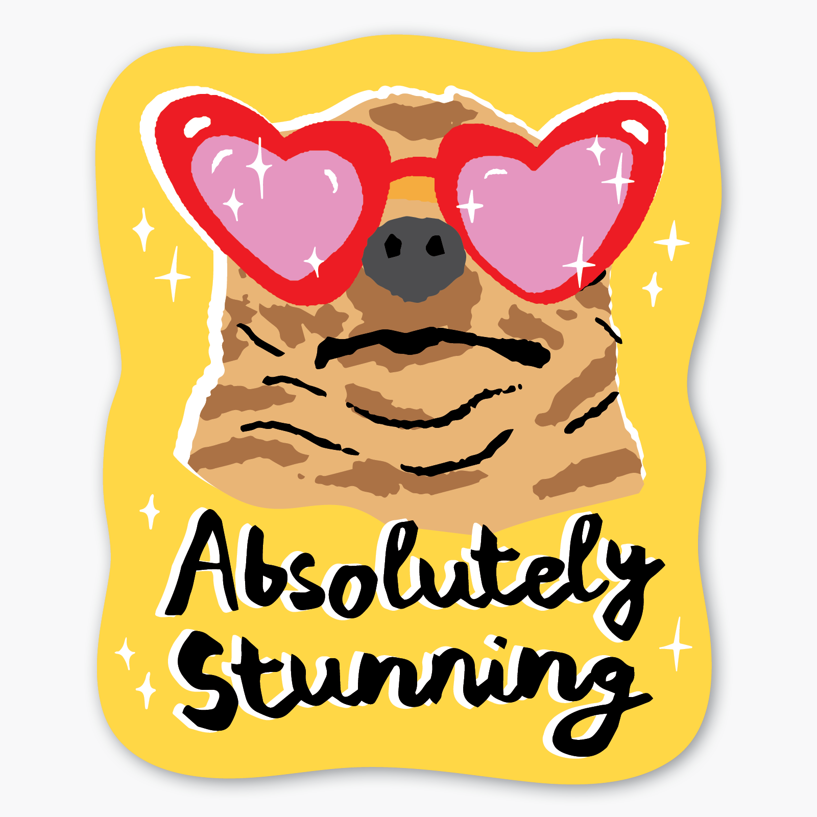Stunning Dog - Silly Chihuahua Sticker