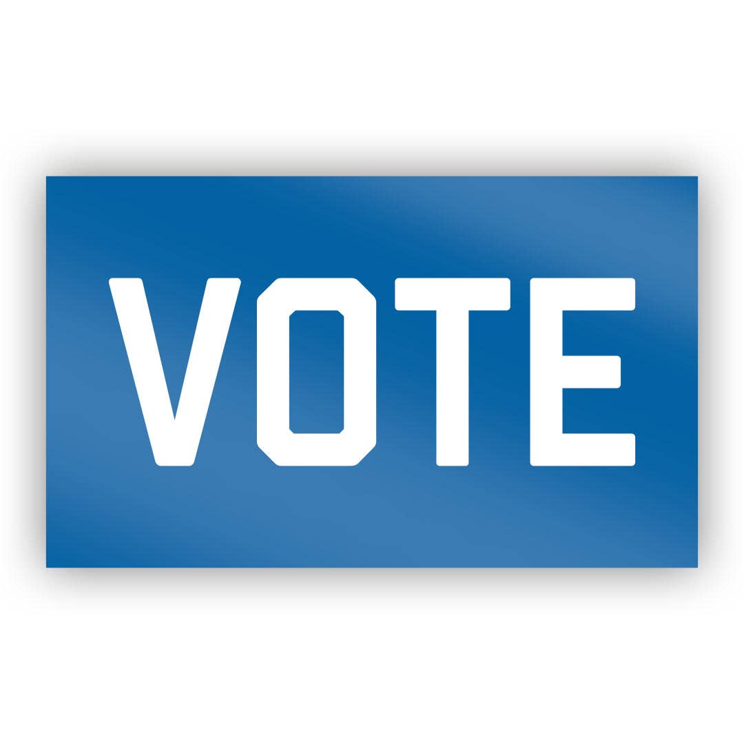 Vote Sticker