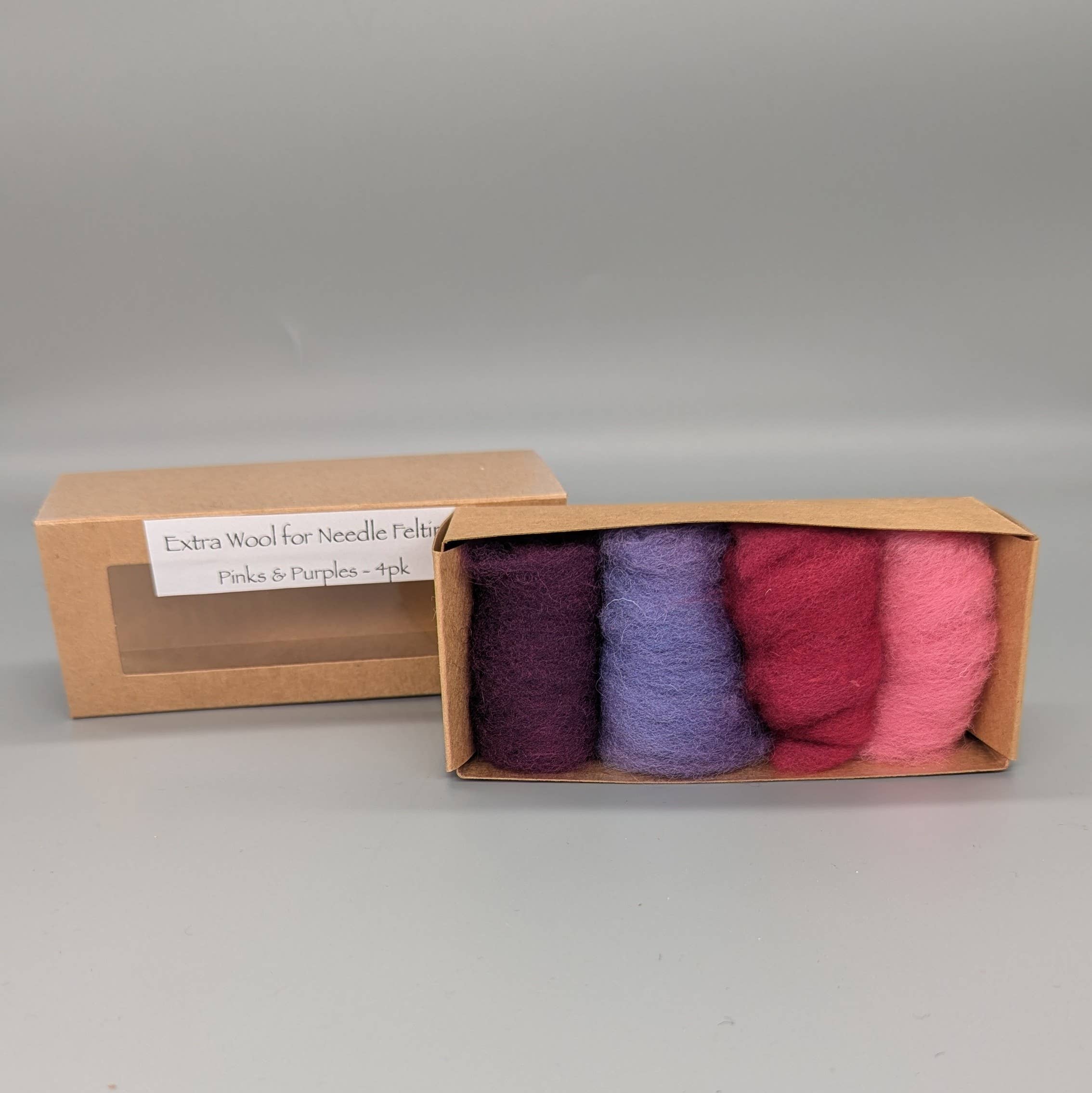 Small Size - Extra Wool Color Box- Five Color Options