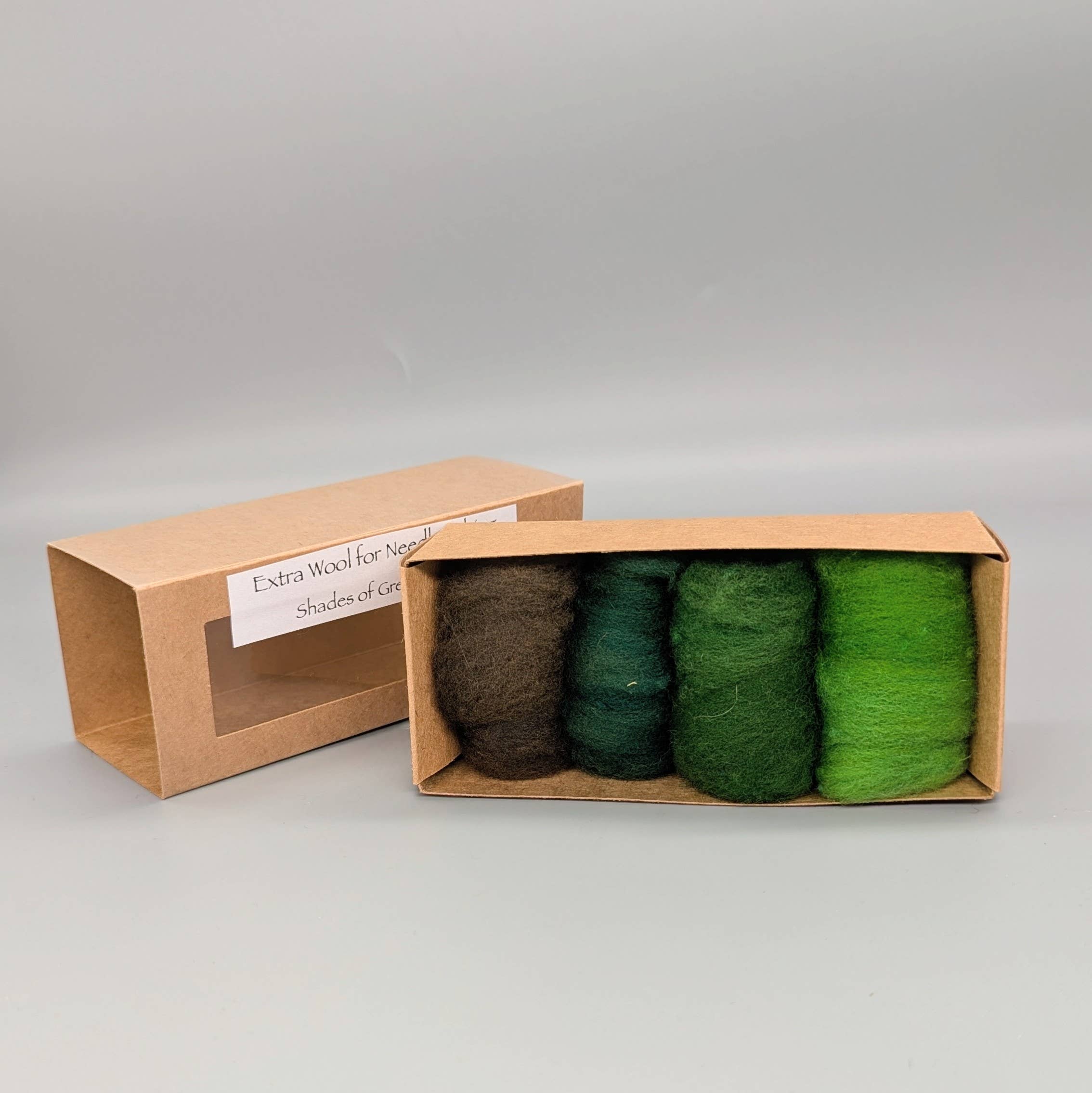 Small Size - Extra Wool Color Box- Five Color Options