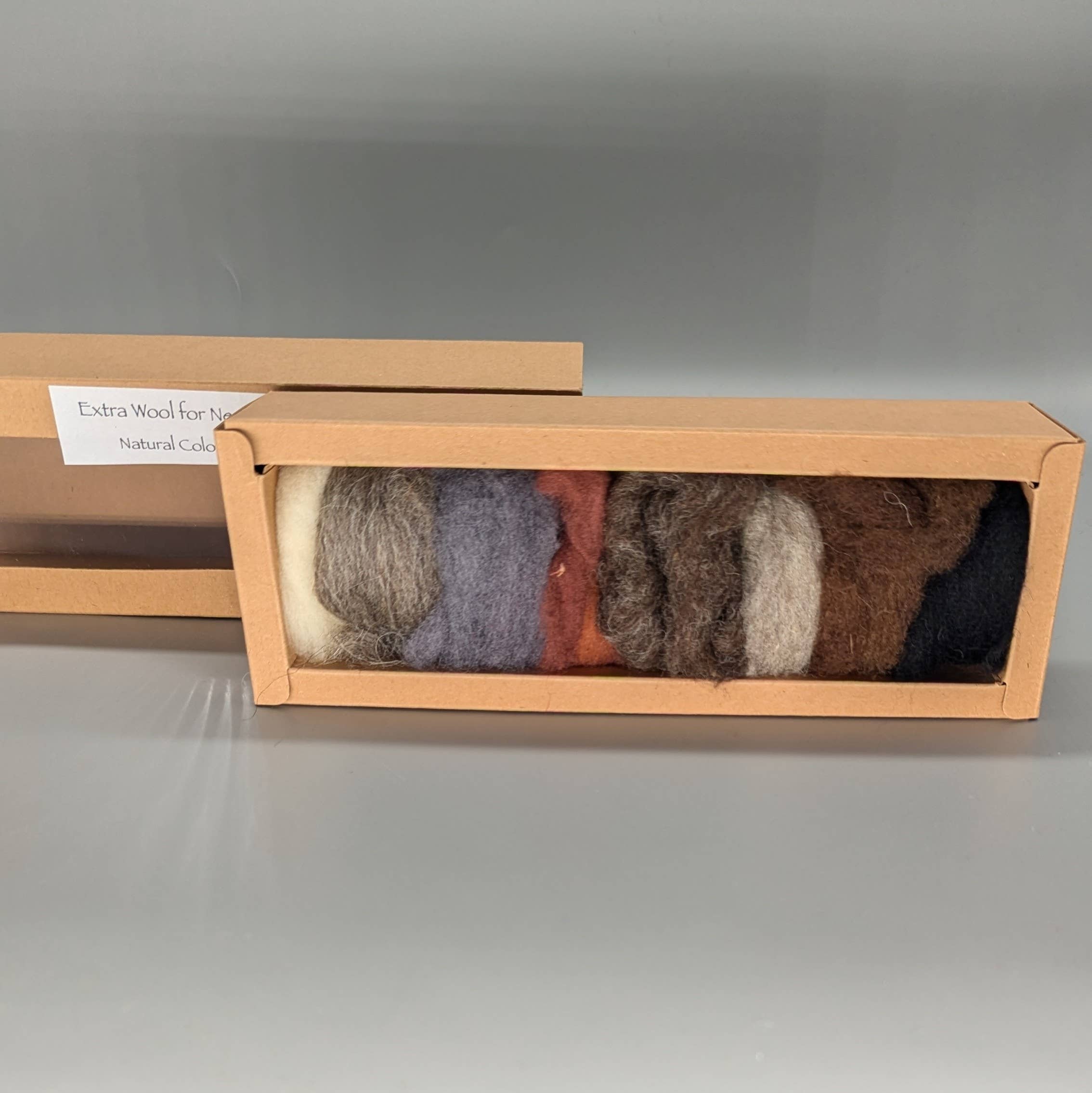 Medium Size - Extra Wool Color Box- Three Color Options