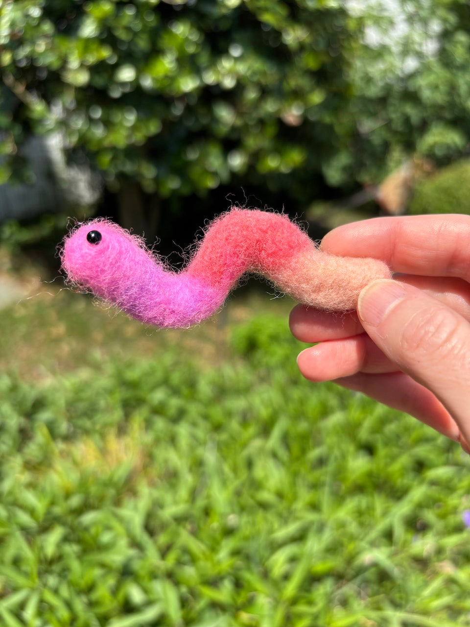 Sour Gummy Worm - Needle Felting Kit